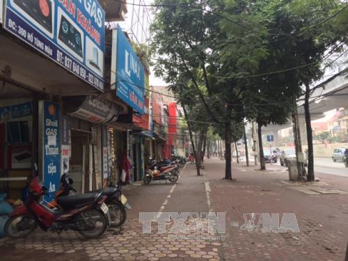 Nhiều quận, huyện của Hà Nội ra quân xử lý lấn chiếm vỉa hè
